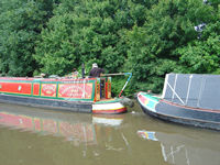 Ken Nelson tows his workshop behind him
